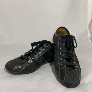 Coach Black Logo Sneakers